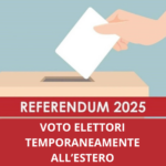 voto temporaneamente all'estero