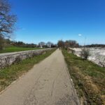 lavori sulla ciclovia